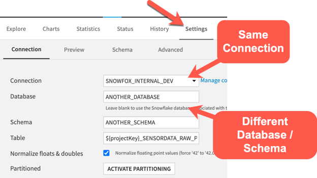 Dataiku Database Connection 11