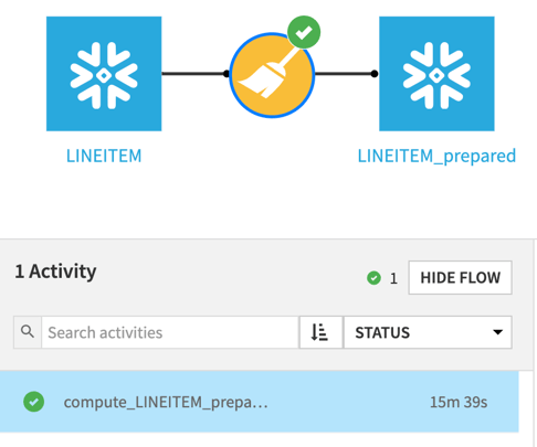 Dataiku Local Stream Job Processing Time 5