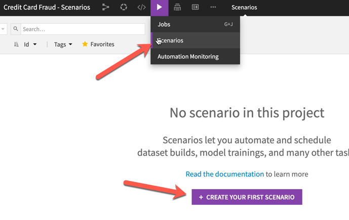 Dataiku Scenarios 1