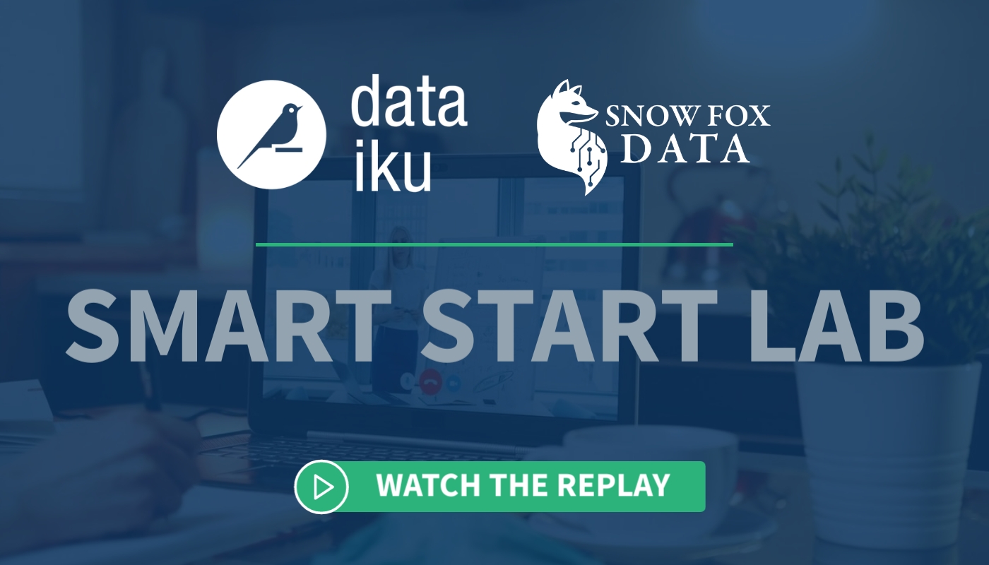 Dataiku Snow Fox Data Smart Start Lab